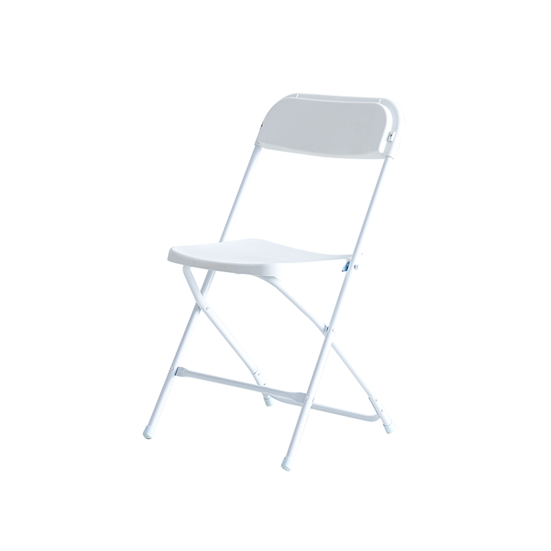 Plastic folding chair