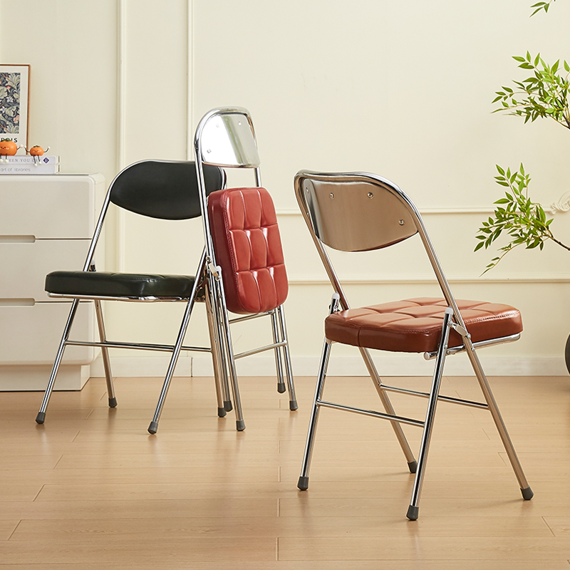 Leather surface chair